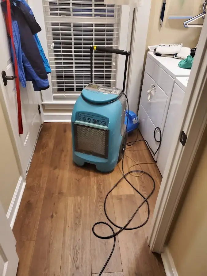 Commercial dehumidifier deployed for Flood Damage Cleanup in Kingsport